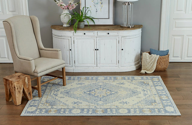 Anatolia Collection area rug in a room