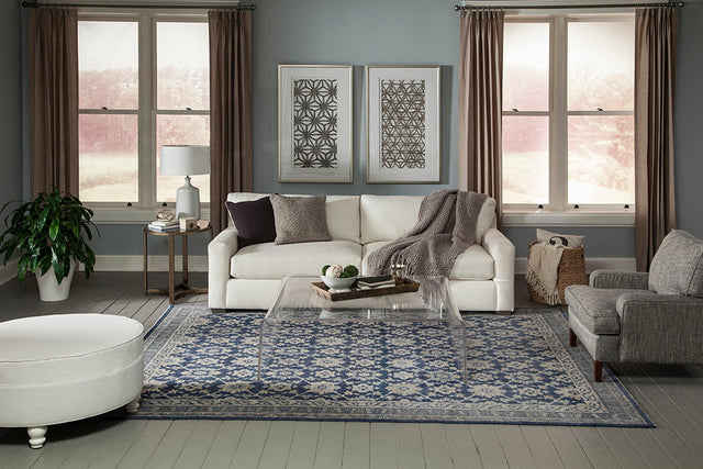 Banaras Collection area rug in a room