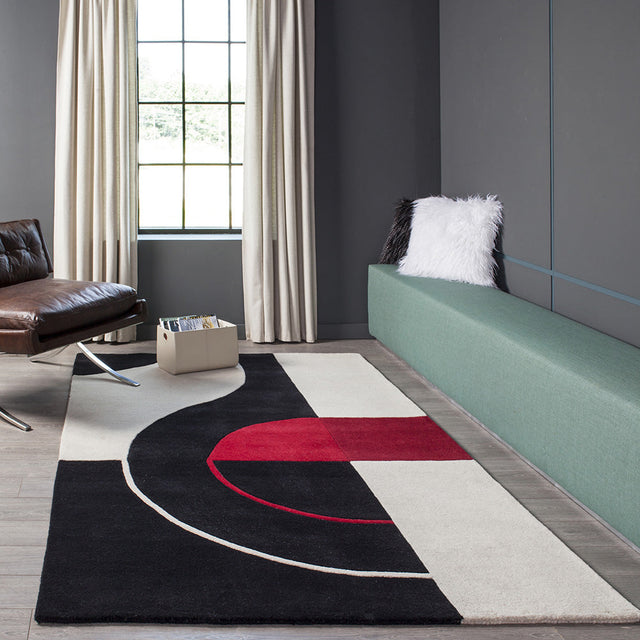 Delhi Collection area rug in a room