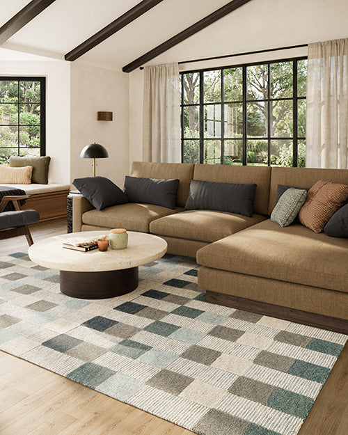 Fletcher Collection area rug in a room