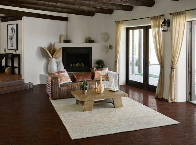 James Collection area rug in a room