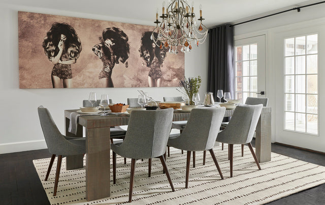 Simba Collection area rug in a room