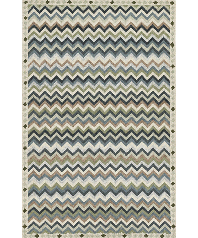 Erin Gates Abbott Zigzag Stripe - Blue