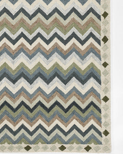 Erin Gates Abbott Zigzag Stripe - Blue