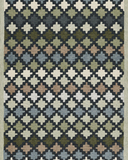 Erin Gates Abbott Diamond Trellis - Blue