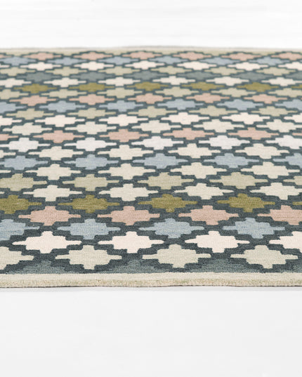 Erin Gates Abbott Diamond Trellis - Blue