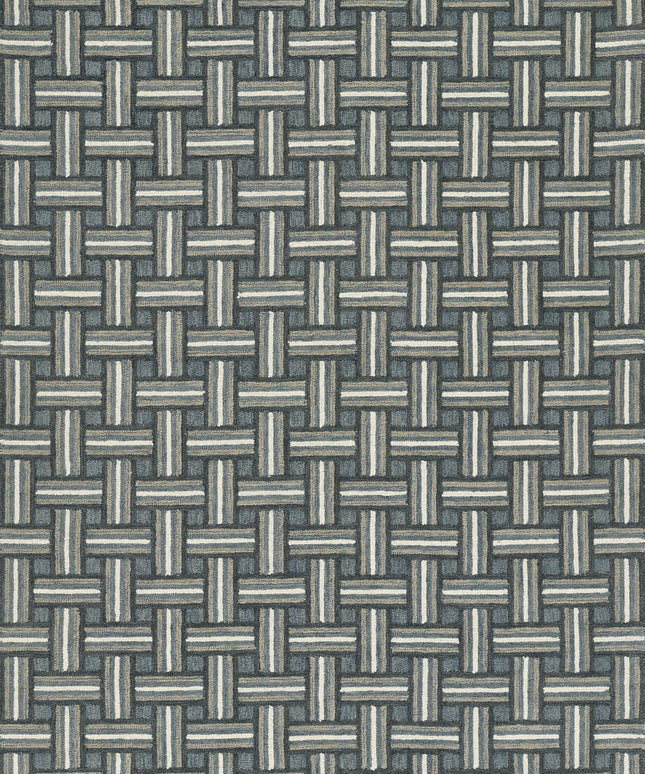Erin Gates Abbott Basketweave - Blue