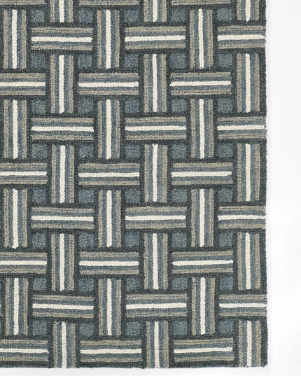 Erin Gates Abbott Basketweave - Blue