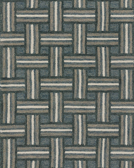 Erin Gates Abbott Basketweave - Blue
