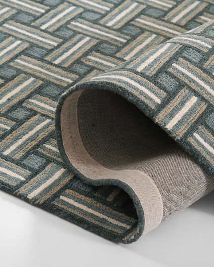 Erin Gates Abbott Basketweave - Blue