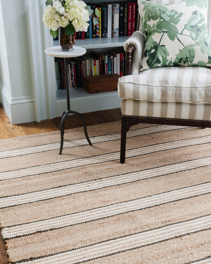 Erin Gates Chestnut Stripe - Brown