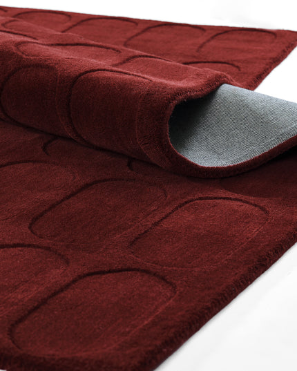 Momeni Contour nan - Burgundy