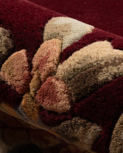 Momeni Harmony India nan - Burgundy
